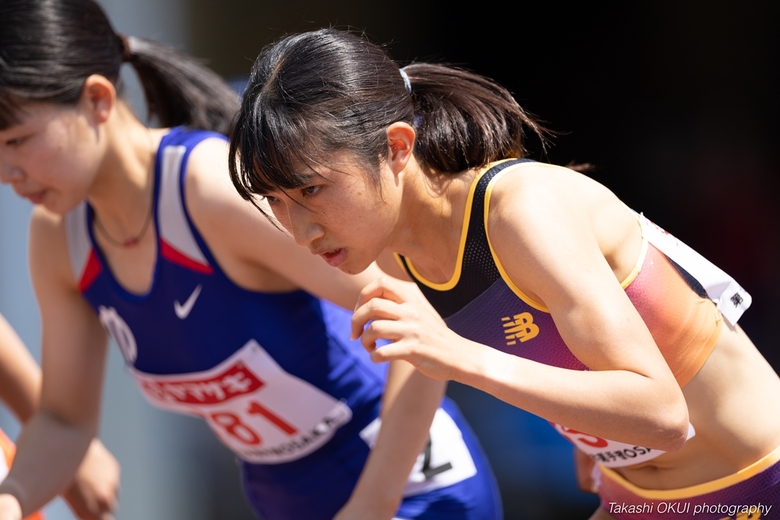 【大会1日目】スタートラインについた田中希実の表情【女子1500ｍ】予選1組