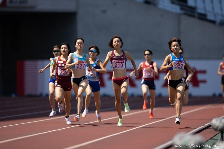 【大会1日目】接戦の予選2組【女子1500m】