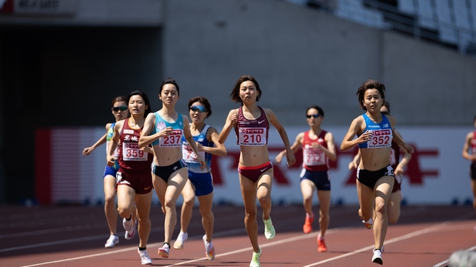 【大会1日目】接戦の予選2組【女子1500ｍ】