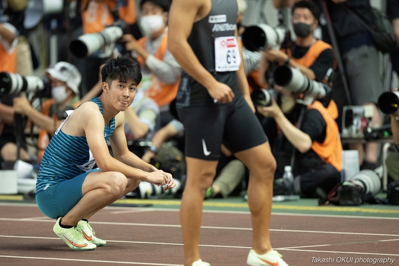 【大会1日目】悔しさをにじませる多田修平【男子100m】