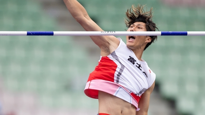 【大会3日目】2年ぶりの優勝！江島雅紀【男子棒高跳】