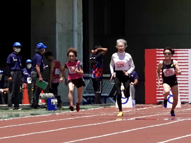 マスターズ女子100ｍで世界記録！