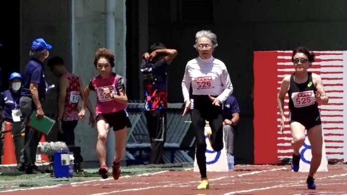 マスターズ女子100ｍで世界記録！