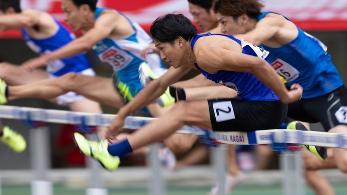 【大会3日目】ハードルに擦りながら駆け抜ける【男子110mH】