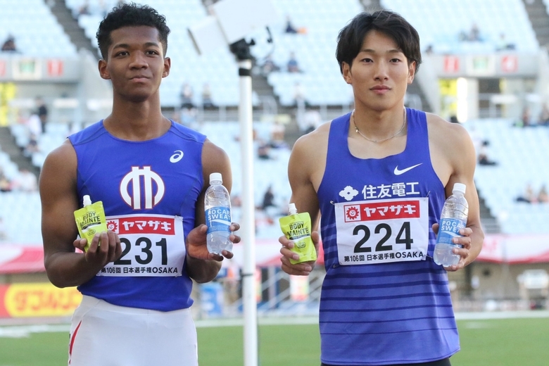 世界選手権が内定した泉谷と村竹【男子110mH】