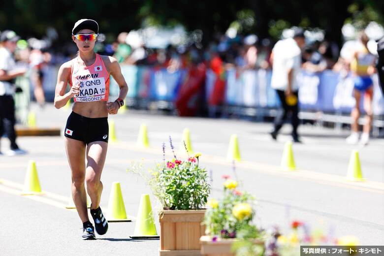 【オレゴン世界選手権】岡田久美子（富士通）／女子20km競歩