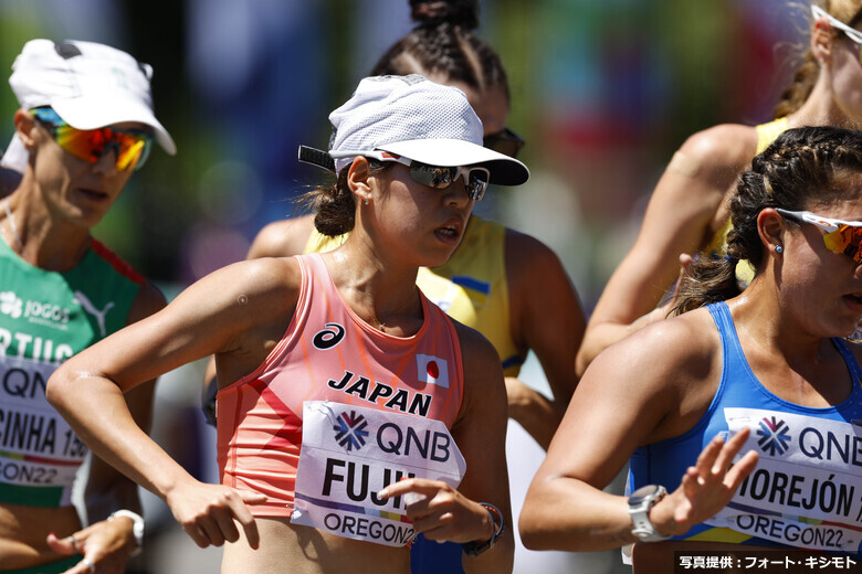 【オレゴン世界選手権】6位入賞！藤井菜々子（エディオン）／女子20km競歩