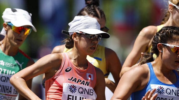 【オレゴン世界選手権】6位入賞！藤井菜々子（エディオン）／女子20km競歩