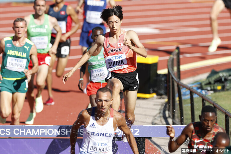 【オレゴン世界選手権】三浦龍司（順天堂大学）／男子3000m障害物予選