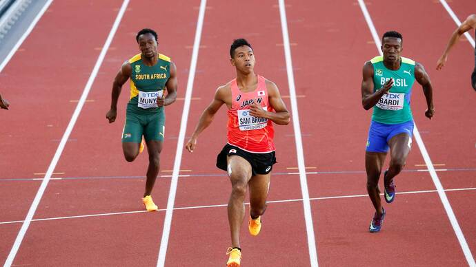 【オレゴン世界選手権】サニブラウンアブデルハキーム（TumbleweedTC）／男子100m予選