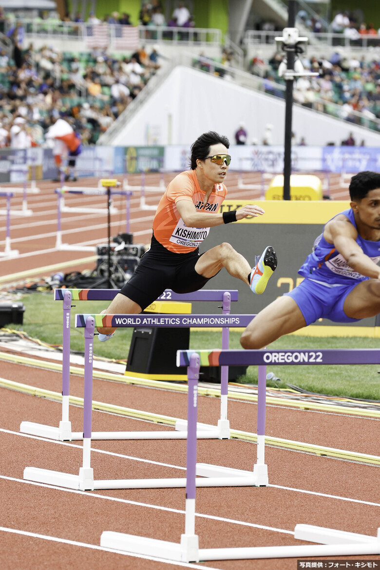 【オレゴン世界選手権】岸本鷹幸（富士通）／男子400mハードル予選