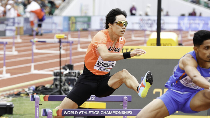 【オレゴン世界選手権】岸本鷹幸（富士通）／男子400mハードル予選