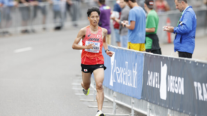 【オレゴン世界選手権】西山雄介（トヨタ自動車）／男子マラソン決勝