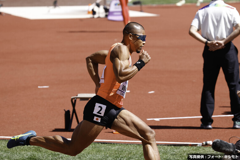 【オレゴン世界選手権】ウォルシュジュリアン（富士通）／男子400m予選