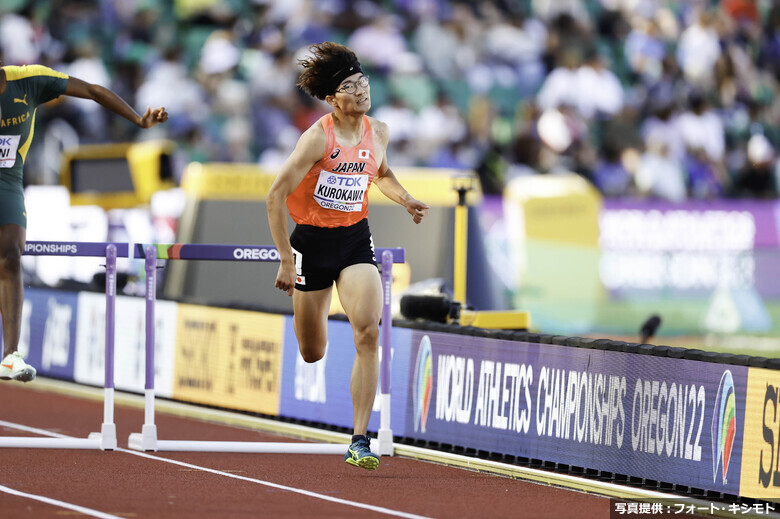 【オレゴン世界選手権】黒川和樹（法政大学）／男子400mハードル準決勝