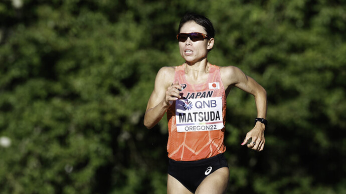 【オレゴン世界選手権】松田瑞生（ダイハツ）／女子マラソン決勝