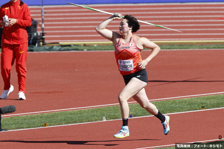 【オレゴン世界選手権】北口榛花（JAL）／女子やり投予選