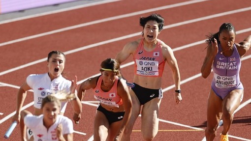 【オレゴン世界選手権】日本新記録！／女子4x100ｍリレー予選