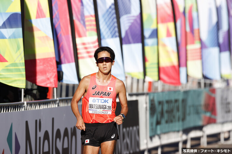 【オレゴン世界選手権】松永大介（富士通）／男子35km競歩決勝