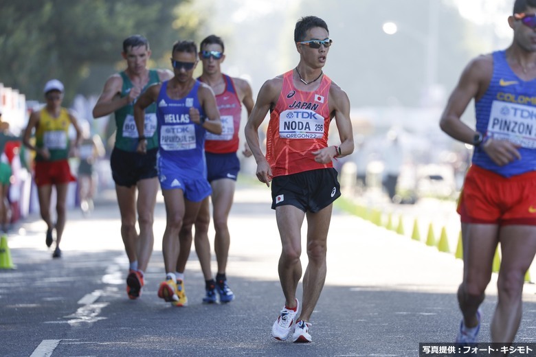 【オレゴン世界選手権】野田明宏（自衛隊体育学校）／男子35km競歩決勝