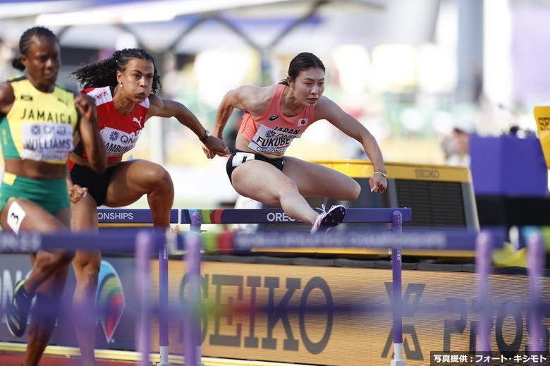 【オレゴン世界選手権】日本新記録！福部真子（日本建設工業）／女子100mハードル準決勝