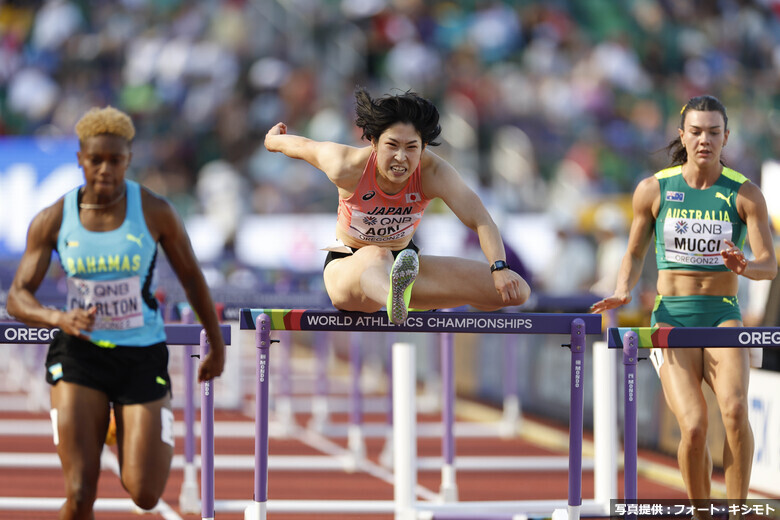 【オレゴン世界選手権】青木益未（七十七銀行）／女子100mハードル準決勝