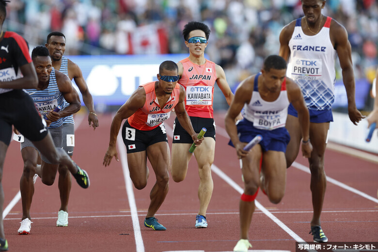 【オレゴン世界選手権】日本新！アジア新！／男子4x400mリレー決勝