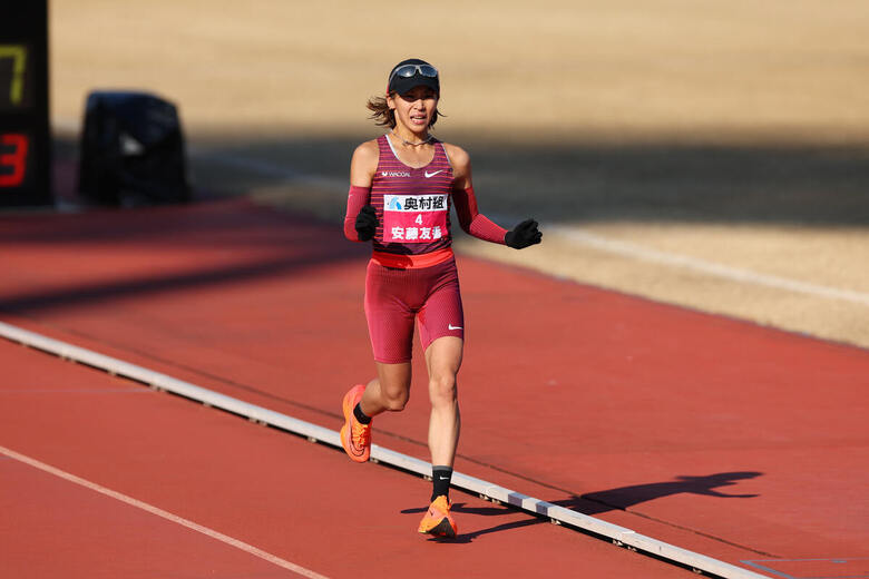 【マラソン日本一が決まる！JMCシリーズ】第42回大阪国際女子マラソン　3位（日本人選手1位）安藤友香（ワコール）