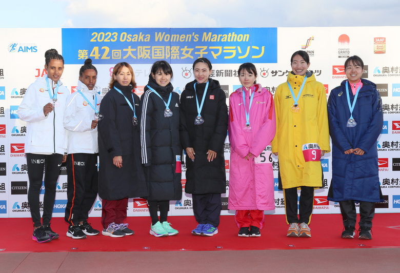 【マラソン日本一が決まる！JMCシリーズ】第42回大阪国際女子マラソン 表彰式