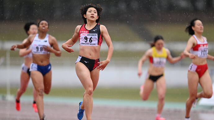 【GPシリーズ 出雲陸上】女子300mを制したのは 久保山晴菜(今村病院) 