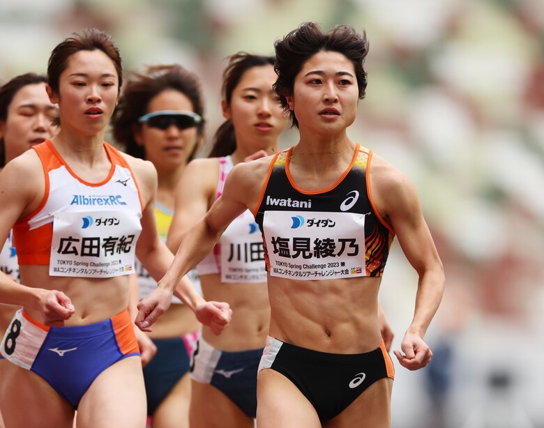 【GPシリーズ 東京スプリング】女子600mは昨シーズン種目別チャンピオンの塩見綾乃（岩谷産業）が制する