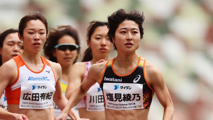 【GPシリーズ 東京スプリング】女子600mは昨シーズン種目別チャンピオンの塩見綾乃（岩谷産業）が制する
