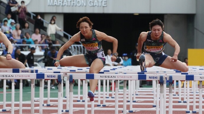 【セイコーGGP】女子100mH決勝：優勝は寺田 明日香（ジャパンクリエイト）