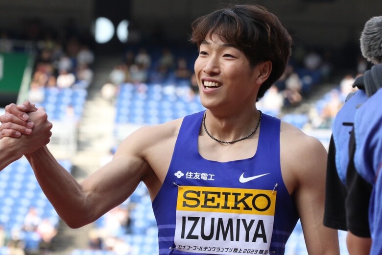 【セイコーGGP】男子110mH決勝:泉谷 駿介(住友電工)が13.07で優勝!