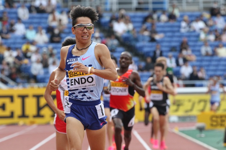 【セイコーGGP】男子3000m決勝：大会新記録で遠藤 日向（住友電工）が制する！