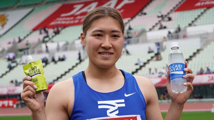 【第107回日本選手権】女子円盤投優勝　齋藤真希（東海大・山形）コメント