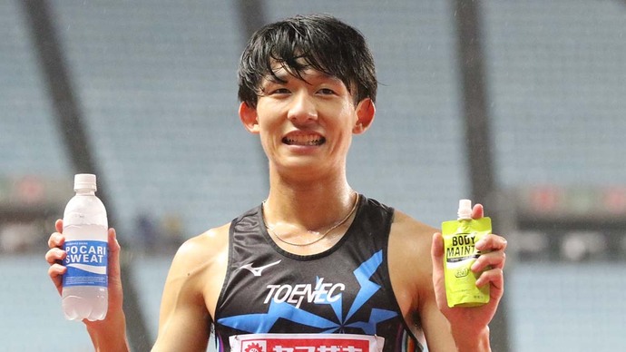 【第107回日本選手権】男子1500m優勝　河村一輝（トーエネック・愛知）コメント