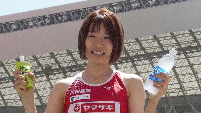 【第107回日本選手権】女子三段跳優勝　森本麻里子（内田建設AC・東京）コメント