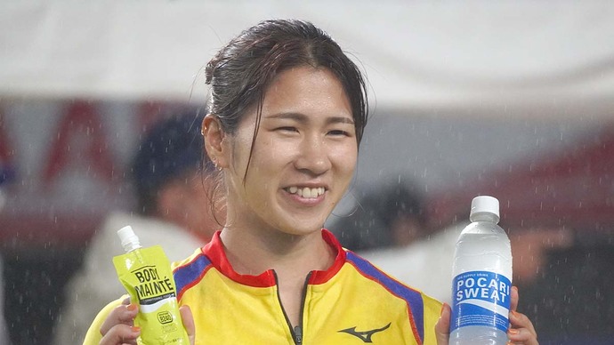 【第107回日本選手権】女子やり投優勝　斉藤真理菜（スズキ・静岡）コメント