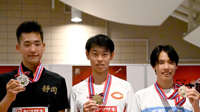 【第107回日本選手権】U20男子3000mSC　表彰式