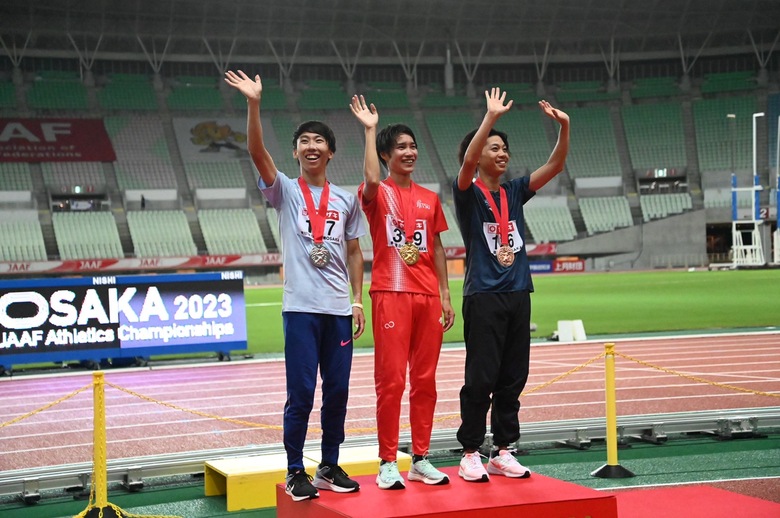 【第107回日本選手権】男子5000m　表彰式