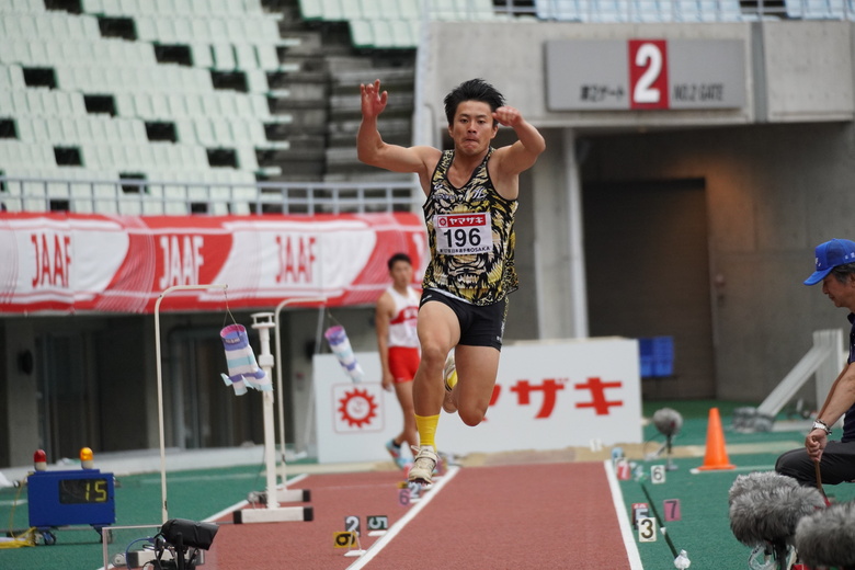 【第107回日本選手権】男子三段跳　池畠旭佳瑠が16m35（+0.8）の跳躍で3年ぶりの頂点に！