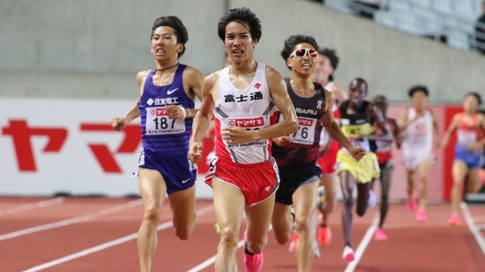 【第107回日本選手権】男子5000m　雨のレースを制したのは塩尻和也