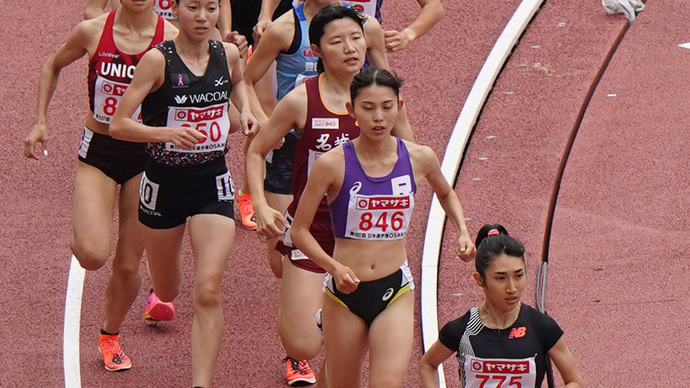 【第107回日本選手権】女子1500m予選　他を圧倒するスピードを見せる田中希実