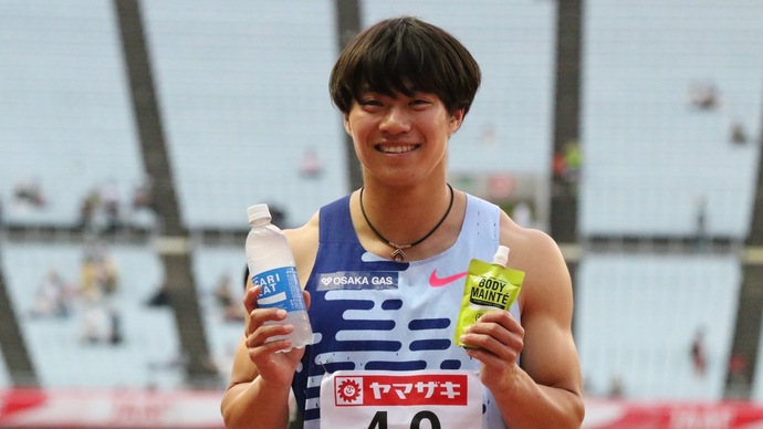 【第107回日本選手権】男子100ｍ優勝　坂井隆一郎（大阪ガス・大阪）コメント