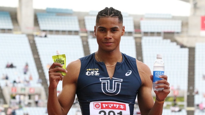 【第107回日本選手権】男子400m優勝　中島佑気ジョセフ（東洋大・東京）コメント