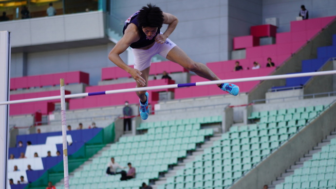 【第107回日本選手権】男子棒高跳　柄澤智哉が5m41を記録して優勝！昨年の雪辱を果たす