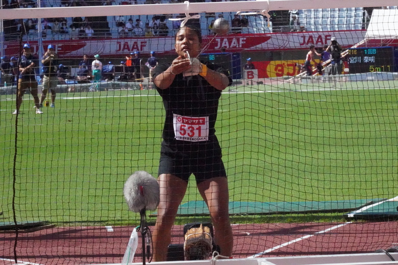 【第107回日本選手権】女子ハンマー投　マッカーサー ジョイ アイリスが初出場で優勝！