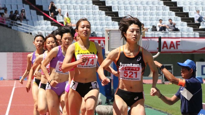 【第107回日本選手権】女子800m 予選1組　塩見綾乃が1位で明日の決勝に進出