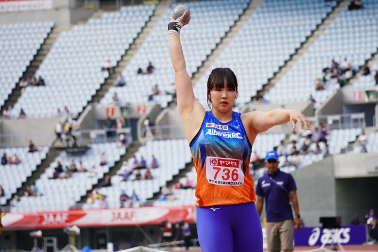 【第107回日本選手権】女子砲丸投　郡菜々佳が3連覇！